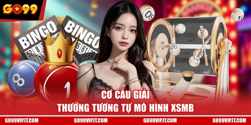 Cơ cấu giải thưởng tương tự mô hình XSMB