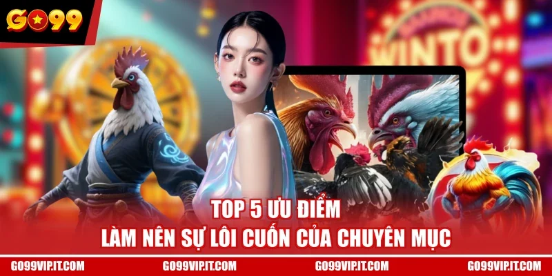 Top 5 ưu điểm làm nên sự lôi cuốn của chuyên mục